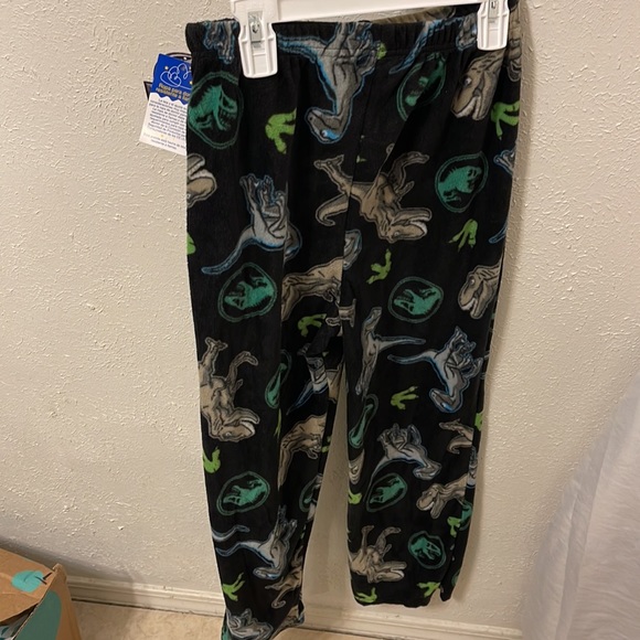 Jurassic World Kids Size 14 Pajama Pants Bottoms Polyester Dinosaurs NWT New O - Picture 4 of 5